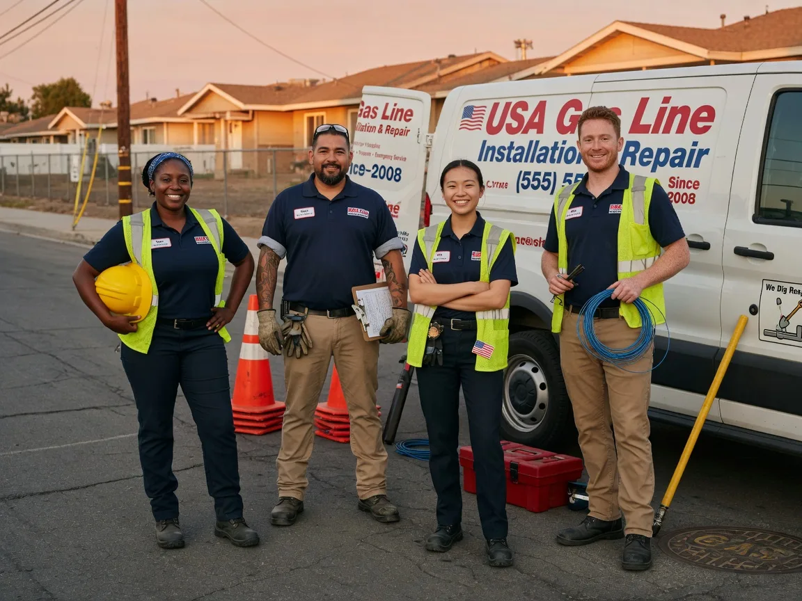 Gas Line Installation company in Peck, MI